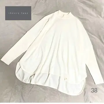 theory luxe 띠어리 럭스 하이넥 오버 사이즈 울 니트
