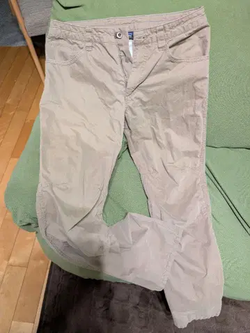 Patagonia 카고 팬츠 카키색 워크 팬츠 w32 나일론