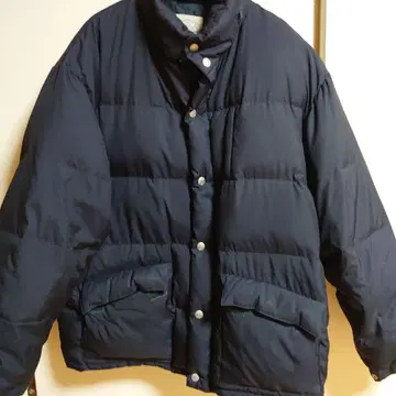 Armani Jeans 네이비 다운 자켓