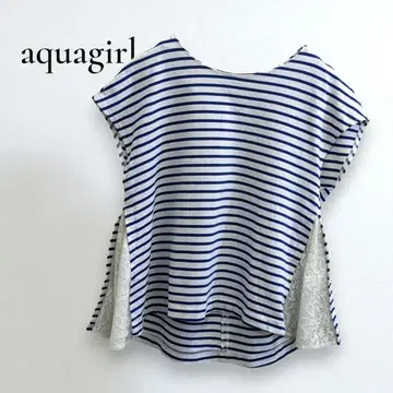 aquagirl 여성용 티셔츠 반팔 셔츠 내추럴 레이스 봄/여름