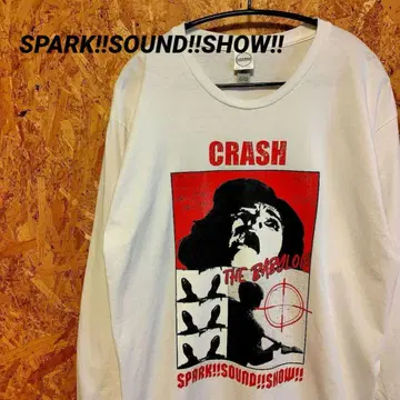 [ SPARK!!SOUND!!SHOW!! ] 그래픽 프린트 롱T셔츠