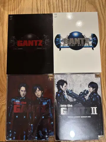 GANTZ DVD 4장 세트
