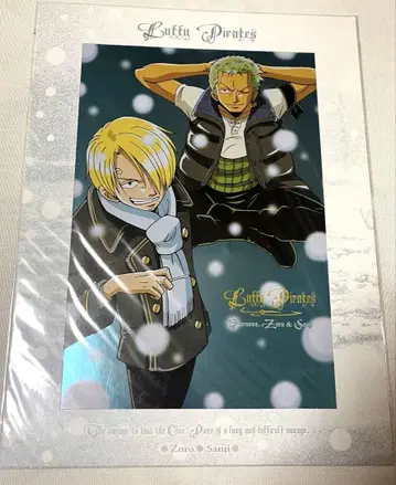 ONEPIECE 초기 메탈 포트레이트 조로&상디