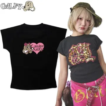 캔디 갈피 Candy Galfy GAL 치비 티셔츠