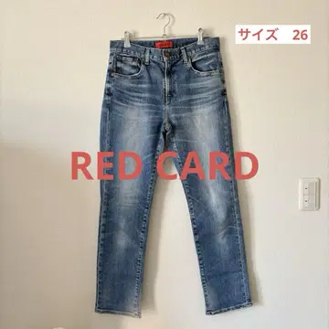 [ RED CARD ] 레드카드 데님 사이즈 26