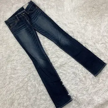 마우지 다크 블루 스키니 데님