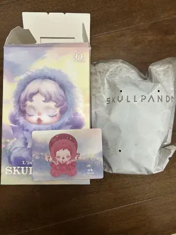 SKULLPANDA 스컬팬더 popmart Blossom