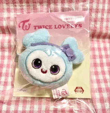 GiGO TWICE LOVELYS 봉제 인형 헤어핀 나연 나블리