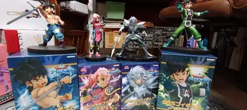 다이의 대모험 피규어 세트 박스 있음