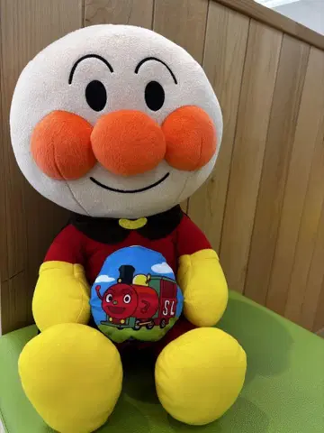 호빵맨 망토 포함 봉제 인형 약 30cm