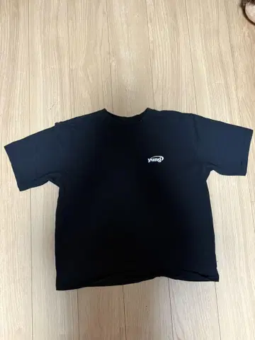 youngersong 로고 반팔 티셔츠 블랙