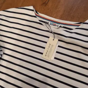 브레통 스트라이프 긴팔 티셔츠 XL