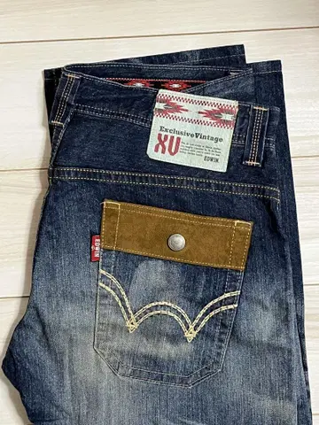 EDWIN Exclusive Vintage 스트레이트 데님 36인치