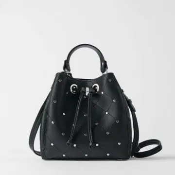 ZARA 자라 2way 미니 버킷 백 스터드 백