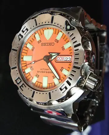 SEIKO 세이코 7S26-0350 오렌지 몬스터 200M 자동 와인딩