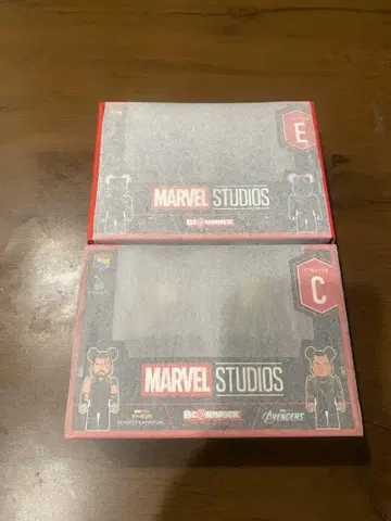 MARVEL STUDIOS 큐브릭 베어브릭 세트 제일복권