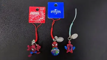 USJ 스파이더맨 키링 3개 세트