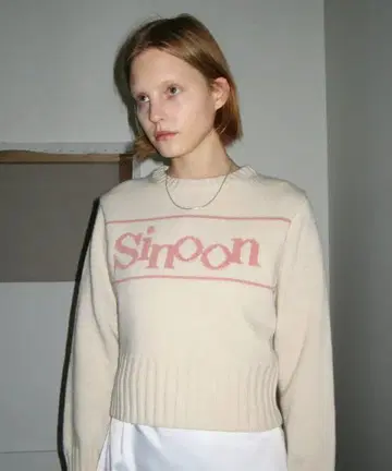 sinoon PULLOVER KNIT 아이보리