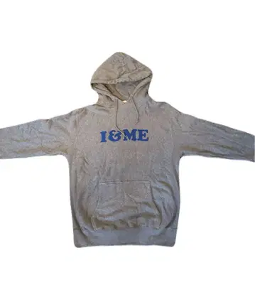 I & ME 그레이 후드티