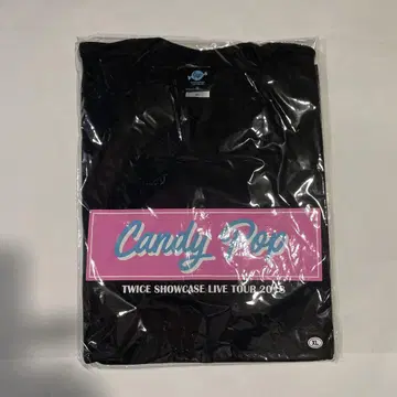 TWICE CandyPop 티셔츠 블랙 XL