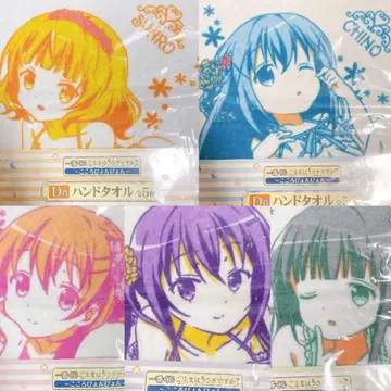 주문토끼 제일복권 D상 핸드 타월 컴프 주문은 토끼입니까? 5종