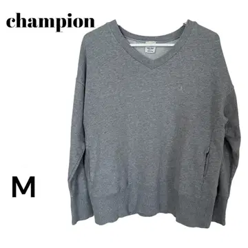 새상품급 Champion 챔피온 맨투맨 V넥 그레이 여성용
