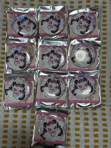 너와 아이돌 프리큐어 극장판 오로라 캔뱃지 큐어멜로론 10개