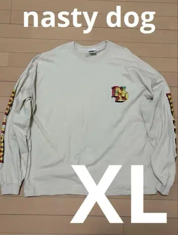 내스티독 티셔츠 긴팔 XL