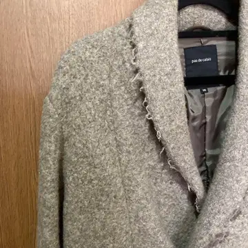 파드칼레 롱 코트 베이지