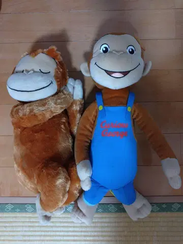 호기심 많은 죠지 봉제 인형 세트
