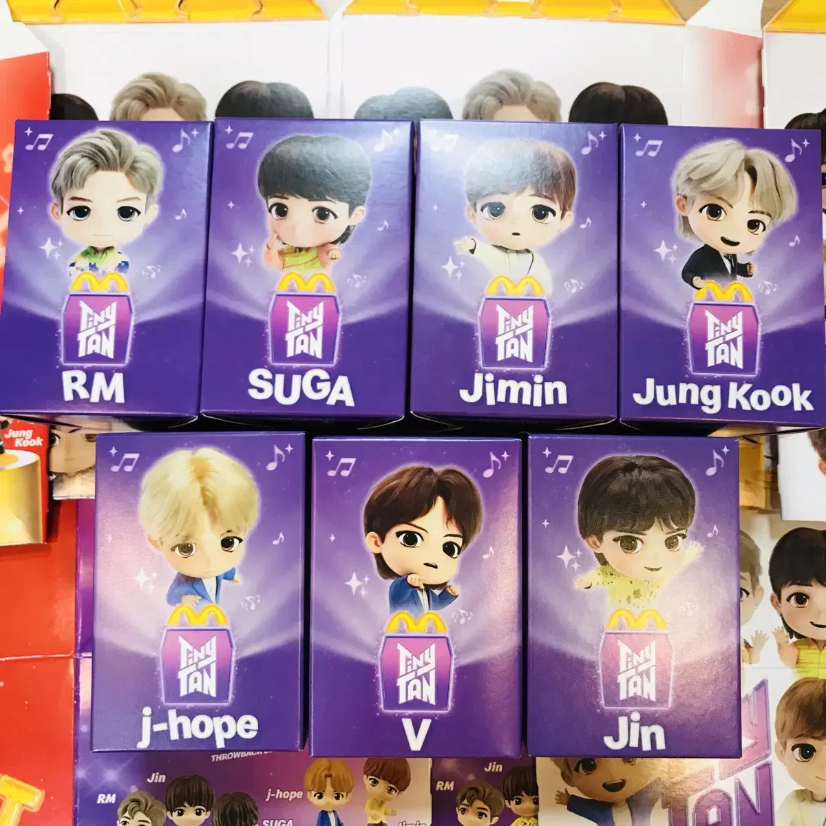 コンプリートマクドナルド TinyTan BTS フィギュア7体 IMG_9434-1.jpeg