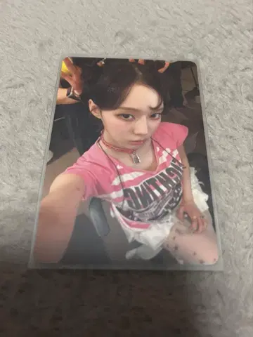aespa 윈터 dirtywork 트레이딩 카드