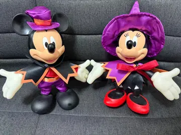 디즈니 미키 미니 피규어 세트 할로윈 빌런즈 굿즈