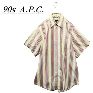 90s 아페쎄 APC 프랑스제 스트라이프 셔츠 archive