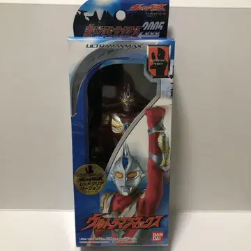 울트라맨 맥스 레드 클리어 버전 소프트 비닐 반다이 미사용 새상품