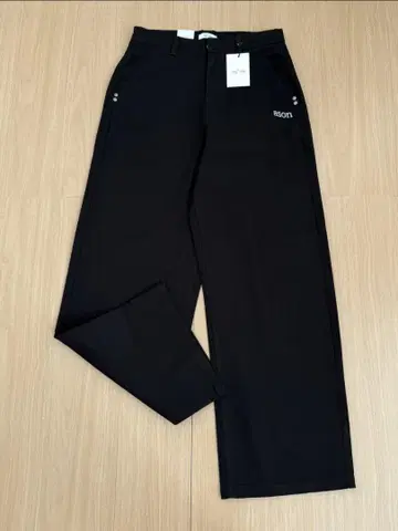 ason 블랙 조거 팬츠