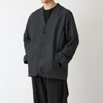 White Mountaineering 25AW 노카라 자켓