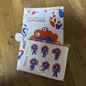 먀쿠먀쿠 낚시릴 부착형 패스케이스 간사이 박람회 오사카 박람회