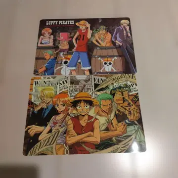 영화 ONE PIECE 진기한 섬의 초파 왕국 책받침 태엽 섬의 모험