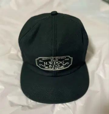 THE H.W.DOG&CO. TRUCKER CAP Black