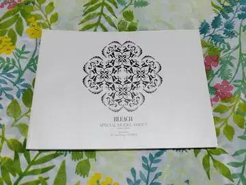 BLEACH 설정 자료 소책자 아이젠 소스케 네리엘 쿠로츠치 마유리