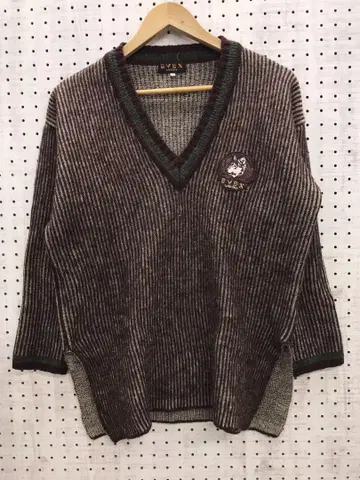 EVEX by KRIZIA 올드 레트로 구제 의류 울 칠드런 니트