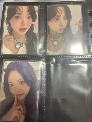 LE SSERAFIM 움채 트레이딩 카드 세트 5장