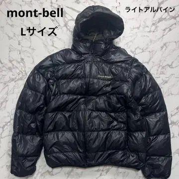 mont-bell 몽벨 라이트 알파인 후드티 다운 자켓 블랙 L