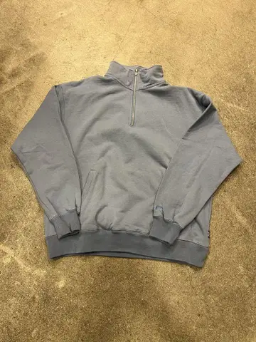 MFC STORE 하프 집 스웻 셔츠