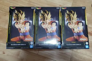 새상품 손오공 Grandista-SON GOKU-II 피규어 3개 세트