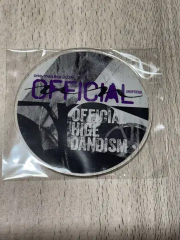 Officialdism 히게단 FC 한정 복권 B상 아크릴 코스터