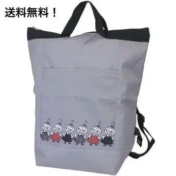 무민 MOOMIN 보냉 보온 백팩 접기 수납 에코백 새상품