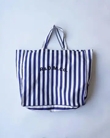 올드 맨즈 테일러 토트 스트라이프 블루 대형