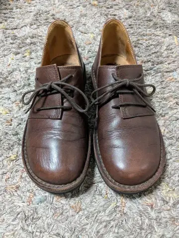 trippen 하프 페 가죽 신발 사이즈 36